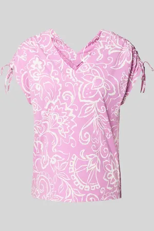 QS by s.Oliver T-shirt z dekoltem w serek