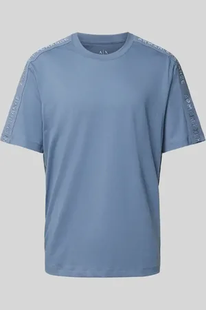 Armani Exchange T-shirt z detalami z logo