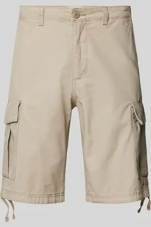 JACK & JONES Szorty cargo o kroju regular fit ze szlufkami na pasek model ‘COLE’