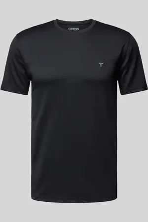 Guess T-shirt z naszywką z logo