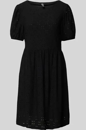 Pieces® Sukienka mini z haftem angielskim