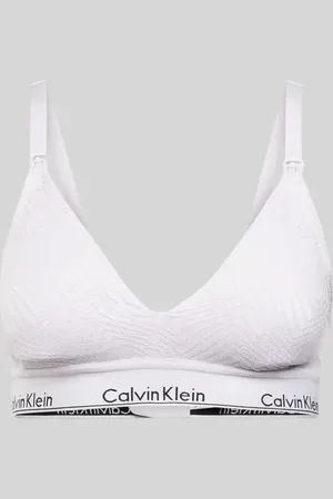 Calvin Klein Biustonosz trójkątny z obszyciem koronką model ‘MODERN’