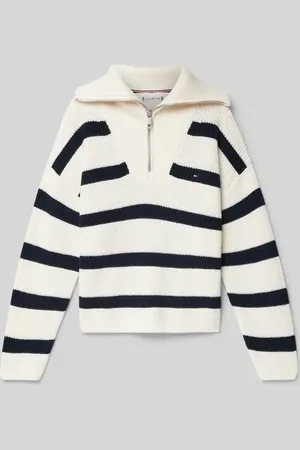 Tommy Hilfiger Sweter z dzianiny ze stójką