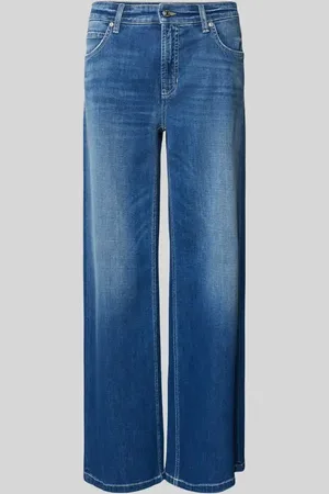 Cambio Jeansy skrócone z 5 kieszeniami model ‘PALAZZO’