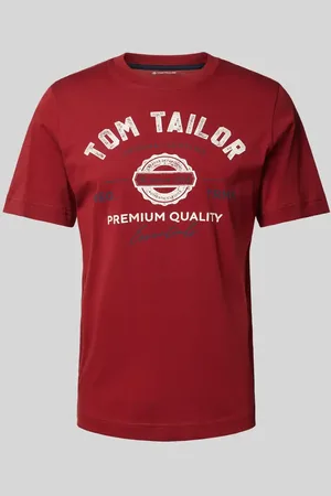 TOM TAILOR T-shirt z nadrukiem ze sloganem
