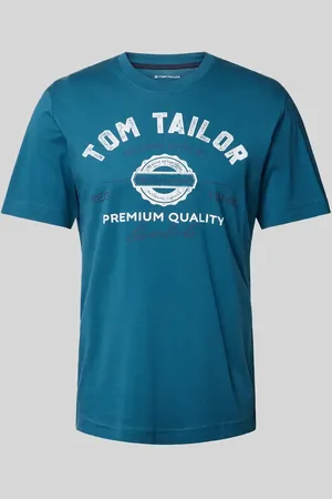 TOM TAILOR T-shirt z nadrukiem ze sloganem