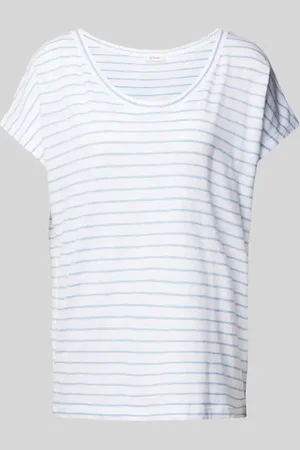 QS by s.Oliver T-shirt z okrągłym dekoltem