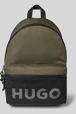 HUGO BOSS Plecak z nadrukiem z logo model ‘HANS’
