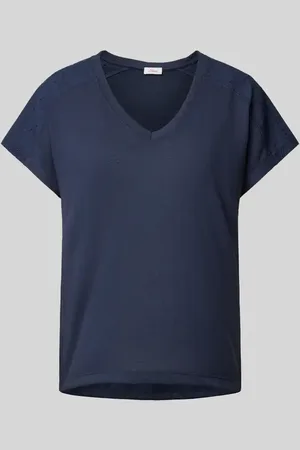 QS by s.Oliver T-shirt z koronką szydełkową