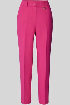 JOOP! Spodnie materiałowe o kroju tapered fit z kantami