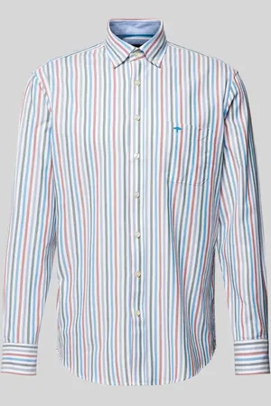 Fynch-Hatton Koszula casualowa o kroju regular fit z kołnierzykiem typu button down