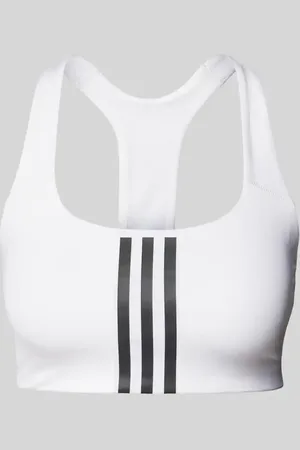 adidas Stanik z charakterystycznymi dla marki paskami