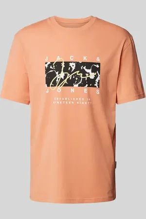 JACK & JONES T-shirt z nadrukiem z logo model ‘ARUBA’