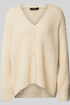 Max Mara Sweter z dzianiny z listwą guzikową model ‘ARDUINO’