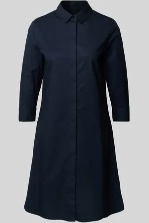 HUGO BOSS Sukienka koszulowa o długości do kolan z rękawem o dł. 3/4 model ‘Dasica’