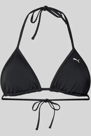 PUMA Top bikini z nadrukiem z logo