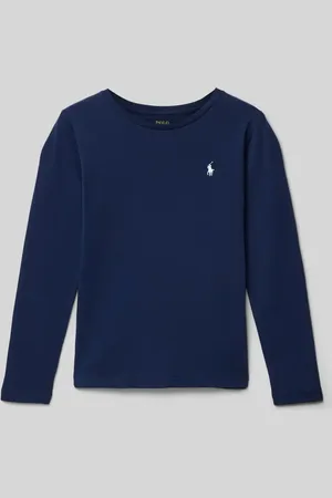 Ralph Lauren Bluzka z długim rękawem i wyhaftowanym logo