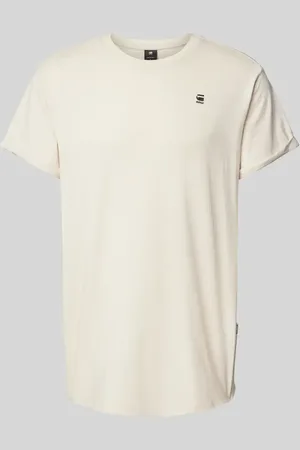 G-Star T-shirt z detalem z logo