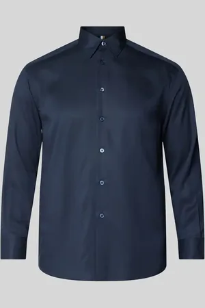 HUGO BOSS Koszula casualowa o kroju relaxed fit z kołnierzykiem typu kent model ‘Cory’