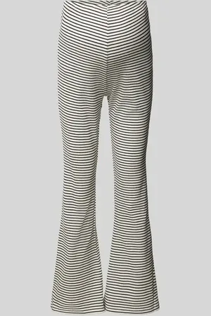 Mama;licious Legginsy ciążowe o rozkloszowanym kroju ze wzorem w paski model ‘MLVALERY’