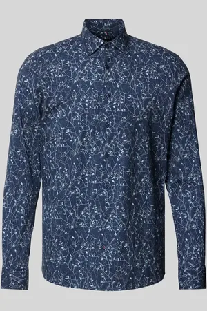 Cinque Koszula casualowa o kroju slim fit z kołnierzykiem typu kent model ‘STEVEN’