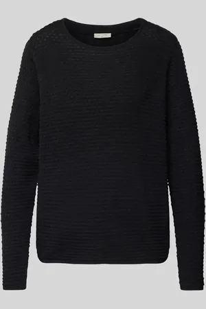 Freequent Sweter z dzianiny z okrągłym dekoltem model ‘Dodo-Pu-Diamo’