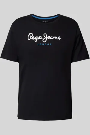 Pepe Jeans T-shirt z nadrukiem z logo model ‘EGGO’