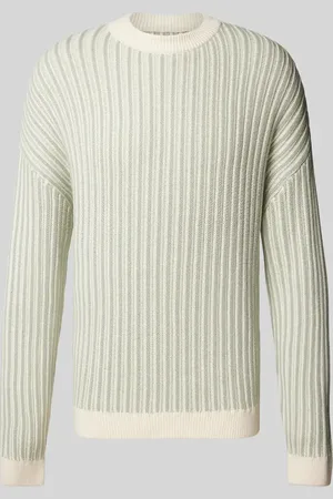 Jake*s Sweter z dzianiny z okrągłym dekoltem