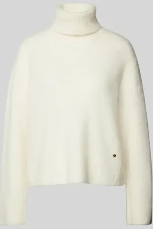 Mos Mosh Sweter z dzianiny z golfem model ‘AIDY’