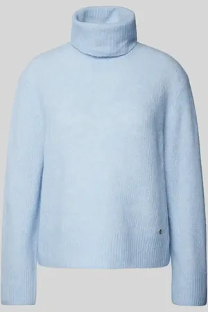 Mos Mosh Sweter z dzianiny z golfem model ‘AIDY’
