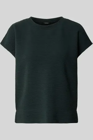 Opus T-shirt z fakturowanym wzorem model ‘Gomke’