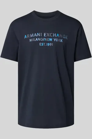 Armani Exchange T-shirt z nadrukiem z logo