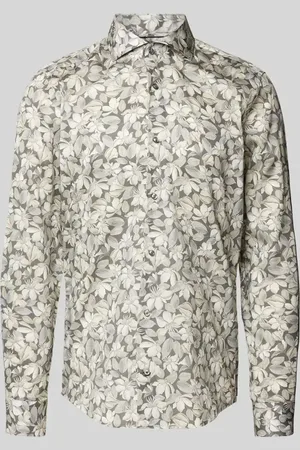 JOOP! Koszula biznesowa o kroju slim fit ze wzorem na całej powierzchni