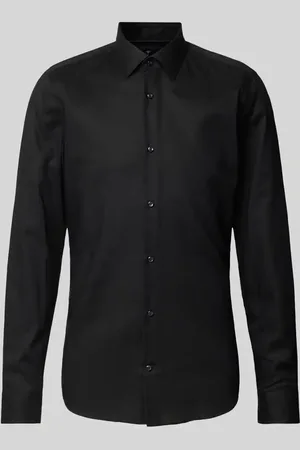 JOOP! Koszula biznesowa o kroju slim fit z kołnierzykiem typu kent model ‘Pit’