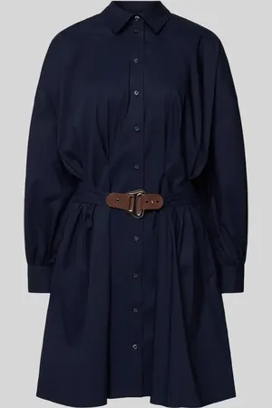 Ralph Lauren Sukienka koszulowa z paskiem model ‘AZMERA’