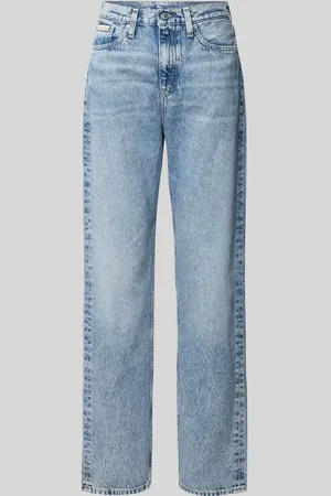 Calvin Klein Jeansy z prostą nogawką i 5 kieszeniami