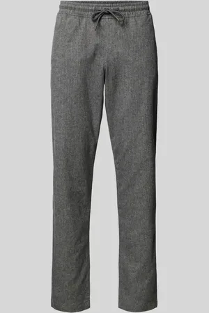 JACK & JONES Spodnie materiałowe z elastycznym pasem model ‘KANE’