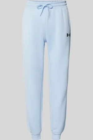Under Armour Spodnie dresowe o kroju regular fit z nadrukiem z logo
