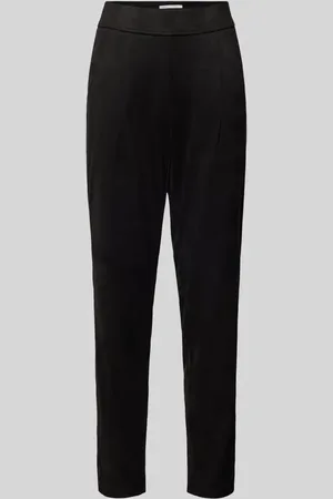 raffaello rossi Spodnie o kroju slim fit z ozdobnymi szwami model ‘CANDICE’