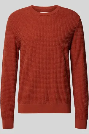 Armedangels Sweter z dzianiny z prążkowanymi wykończeniami model ‘GRAANMO’