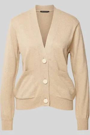Armani Exchange Kurtka z dzianiny z detalem z logo