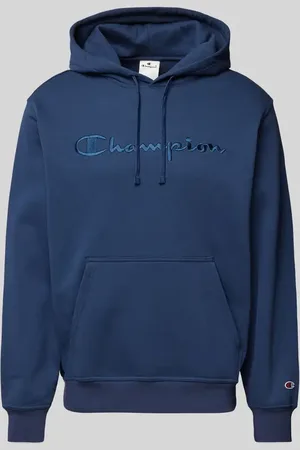 Champion Bluza z kapturem z wyhaftowanym logo