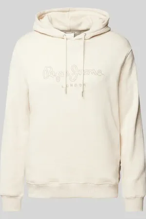 Pepe Jeans Bluza z kapturem i wyhaftowanym logo model ‘New Nouvel’