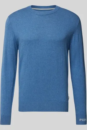 Pepe Jeans Sweter z dzianiny z okrągłym dekoltem model ‘Andre’