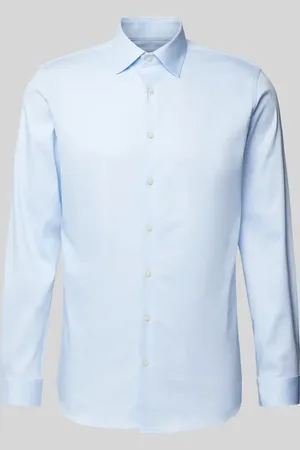 SELECTED Koszula biznesowa o kroju slim fit z kołnierzykiem typu kent