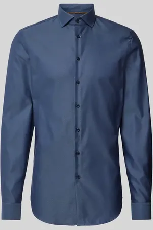 Jake*s Koszula biznesowa o kroju slim fit z bardzo długim rękawem o jakości premium