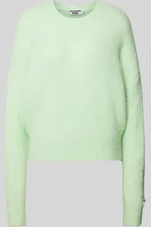 Colourful rebel Sweter z dzianiny z okrągłym dekoltem model ‘Olivia’