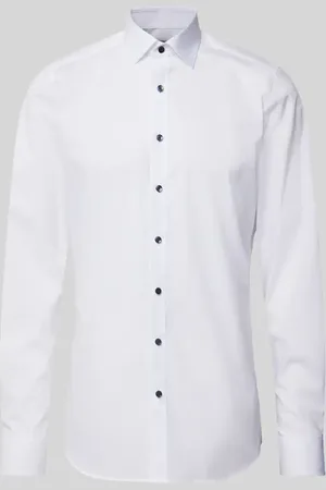 Olymp Koszula biznesowa o kroju slim fit z bardzo długim rękawem