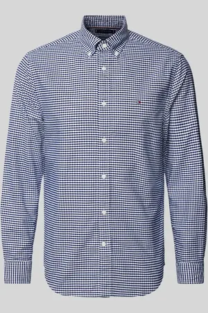 Tommy Hilfiger Koszula casualowa o kroju regular fit z wyhaftowanym logo
