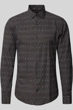 JOOP! Koszula biznesowa o kroju slim fit z kołnierzykiem typu cutaway model ‘Pit’